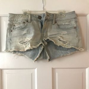 American Eagle Jean Shorts Size 4